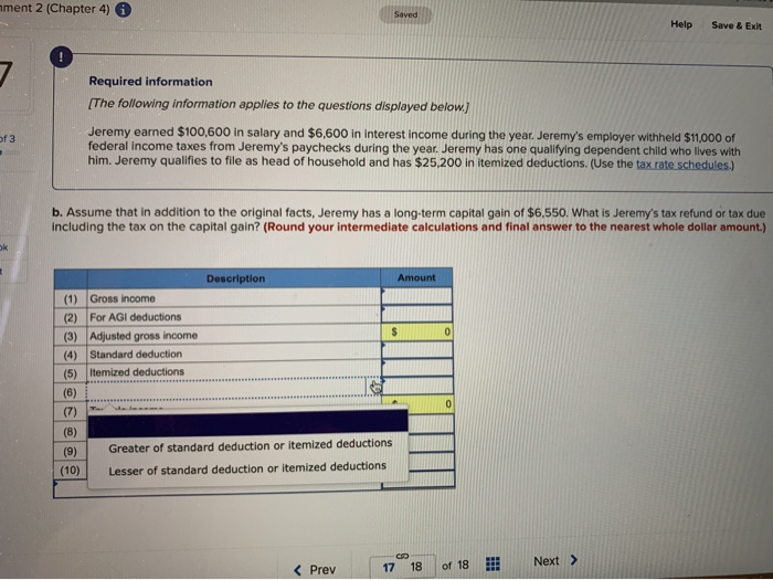  ament 2 (Chapter 4) Sayed Help Save & Exit 7 Required