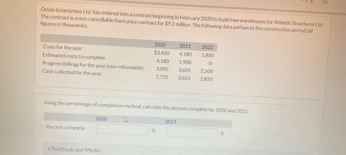  = Oriole Enterprises Ltd. has entered into a contract beginning in