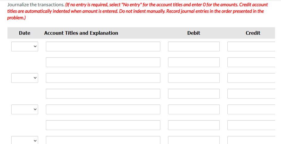 Bramble Corp. provides security services. Selected transactions for Bramble Corp. are presented