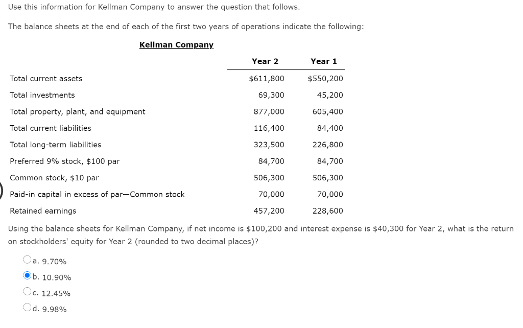 Use this information for Kellman Company to answer the question that