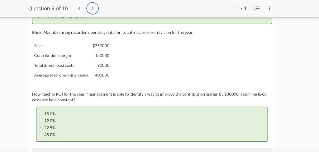 Explain how to solve please!! Rhein Manufacturing recorded operating data for its