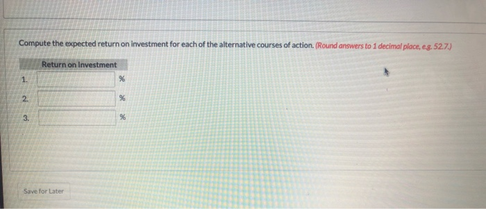 of Stark Productions Company reported the following results for 2019: Sales Variable