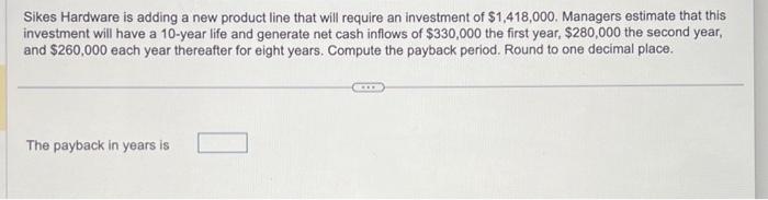 help Sikes Hardware is adding a new product line that will require