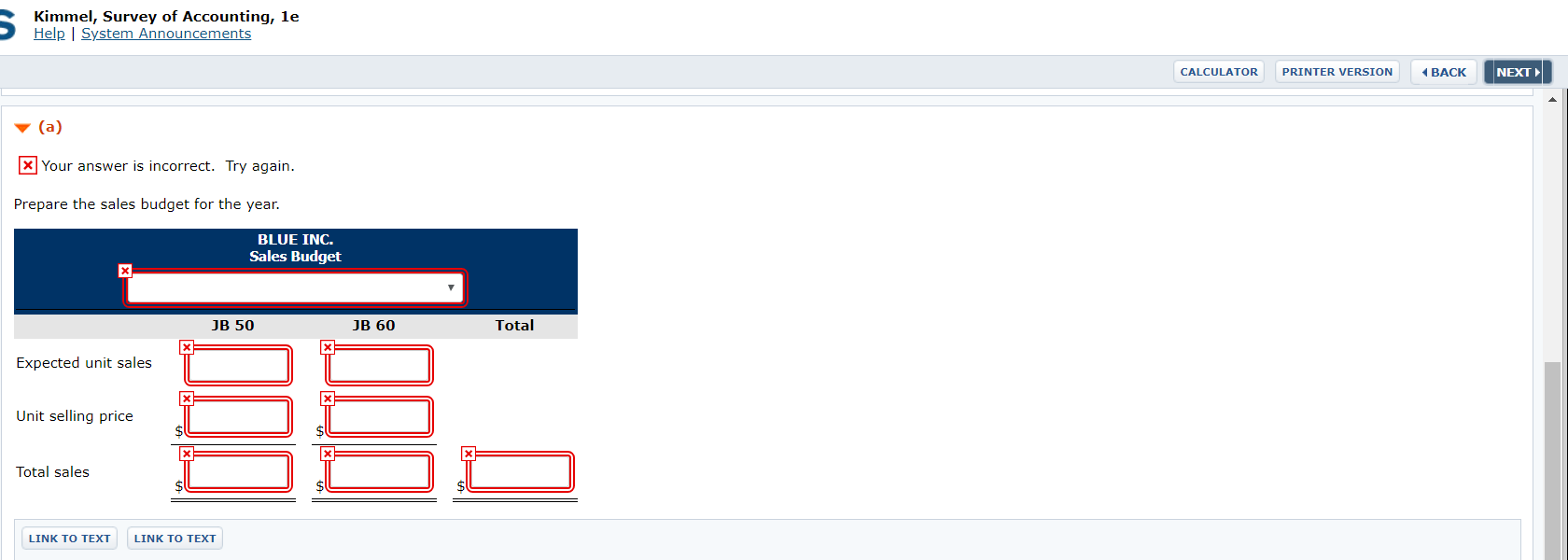 budgets for the year ending December 31, 2017. Accounting assistants furnish the