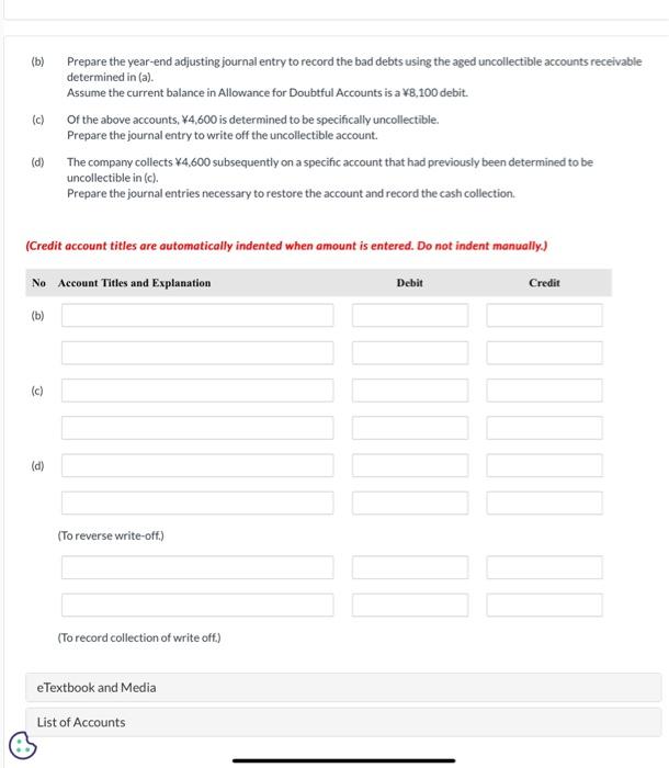 accounts receivable at year-end ( in thousands). Calculate the total estimated bad