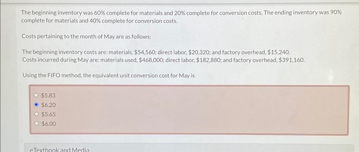 uses a process cost system to manufacture Dust Density Sensors for the