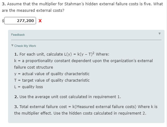 using the Taguchi loss function. Stahlman produces plastic sheets that vary in