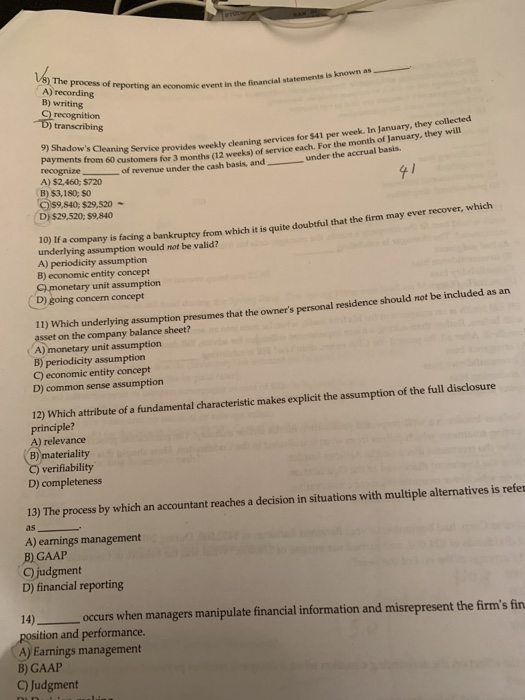  I need a correct answer to 8 and 12 please with