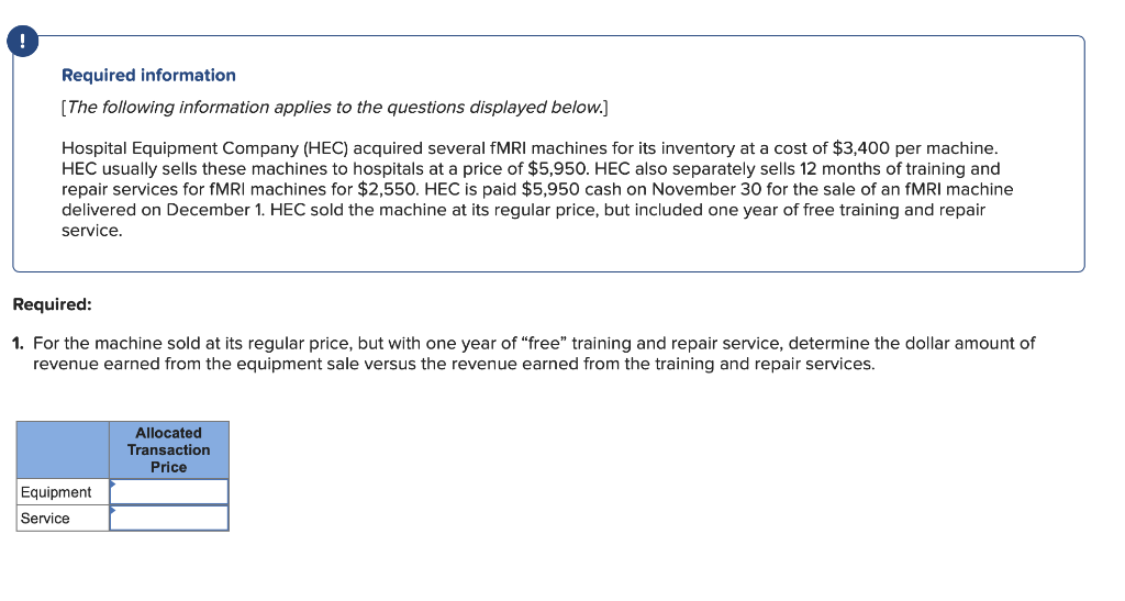 information [The following information applies to the questions displayed below.] The transactions