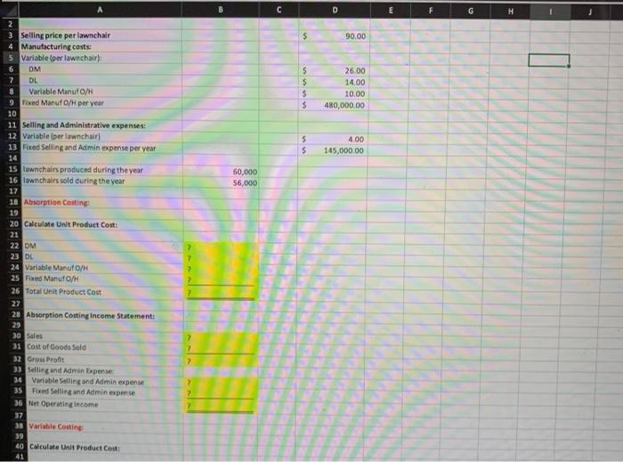 2021 1. Download and complete the spreadsheet found in the Variable and