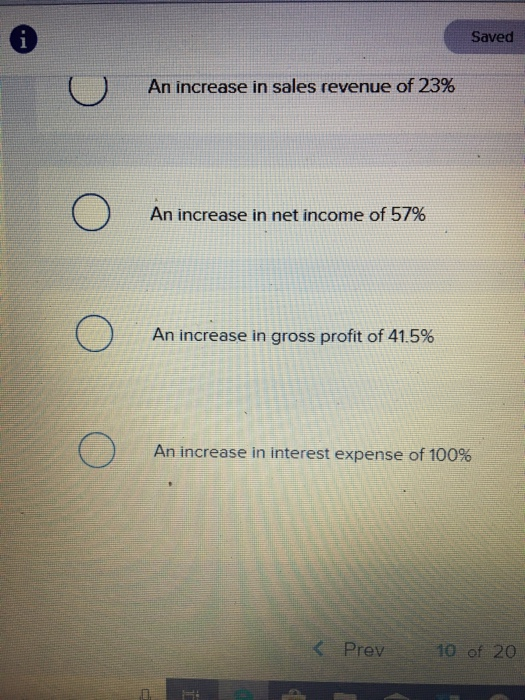 ' Prev Soft E Saved Which of the following would be shown