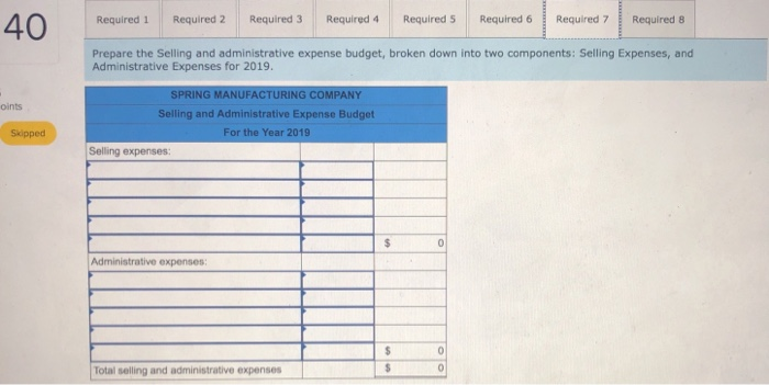 (units Desired ending inventory(units) $ 160 12,000 400 300 $ 250 12,000