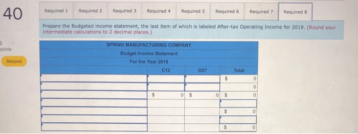 200 200 irect Materials Information RM2 RM1 RN3 Cost per pound Estimated