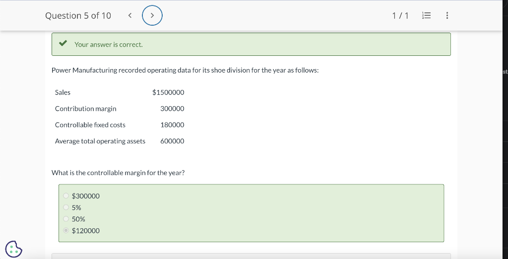 Explain how to solve please!!! Your answer is correct. Power Manufacturing recorded