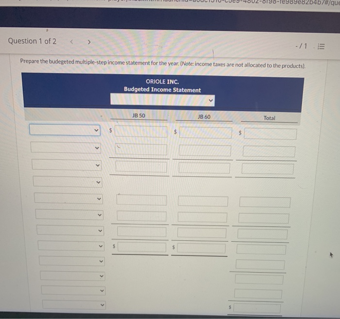 201.800 $22 $27 27.500 17,200 32.800 13,800 2 3 Unit selling price