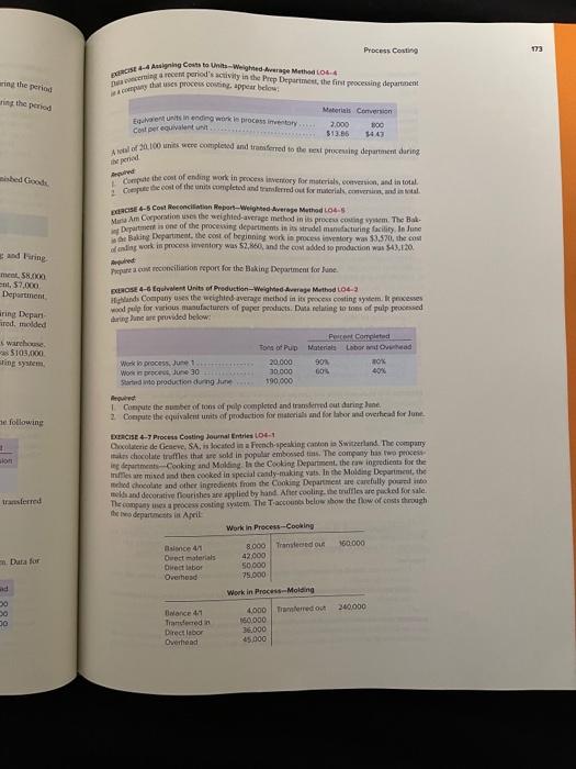 4-4 in google doc or excel doc please 173 ring the period