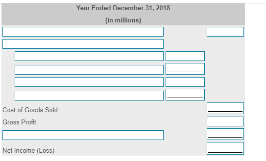 31, 2018 Click the icon to view the information.) Use the information