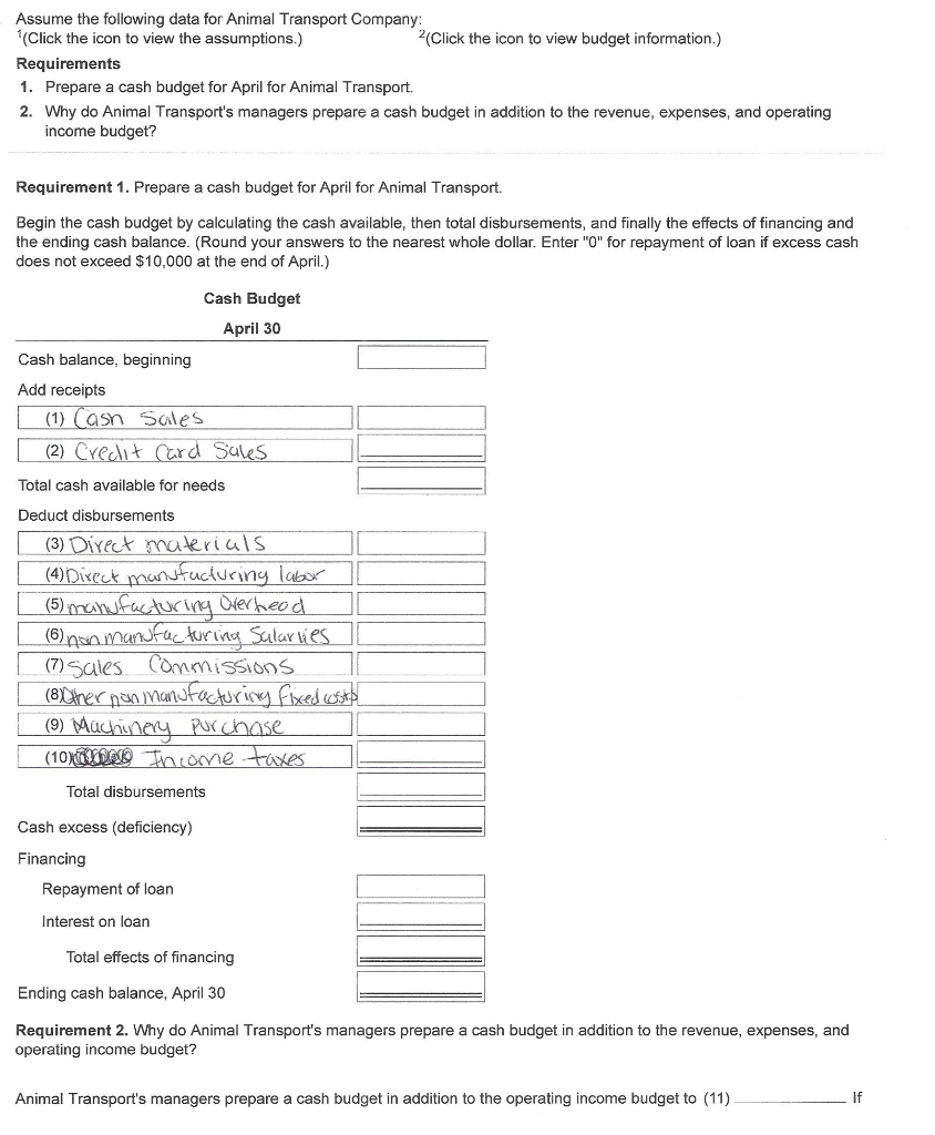This is the entire question. It is not missing anything. Assume