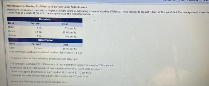 clear picture CRACK Waterways Continuing Problem 11 a 9 (Part Level Submission)