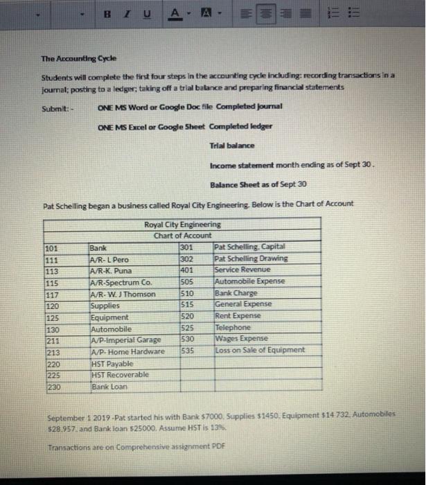 ledger Trial balance Income talent month ending as of Sep 30 Balance