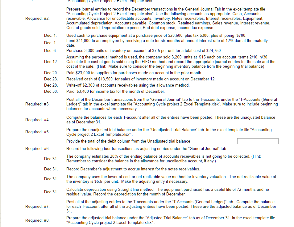 account, Trial Balance Question 1 The following information is given at the