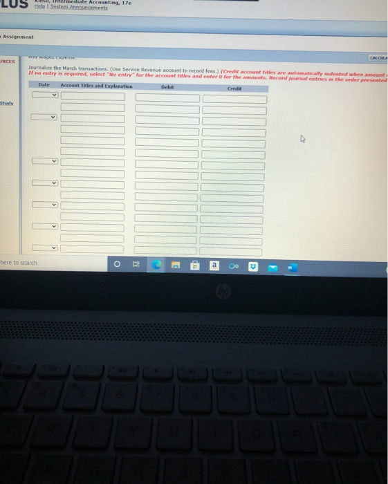 Inc. was opened on March 1 by Scott Verplank. The following selected