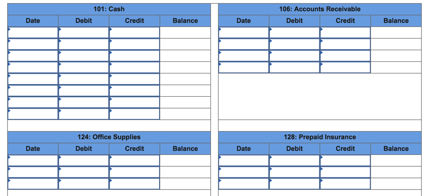 LO C3, C4, A1, P1, P2 Denzel Brooks opened a Web consulting