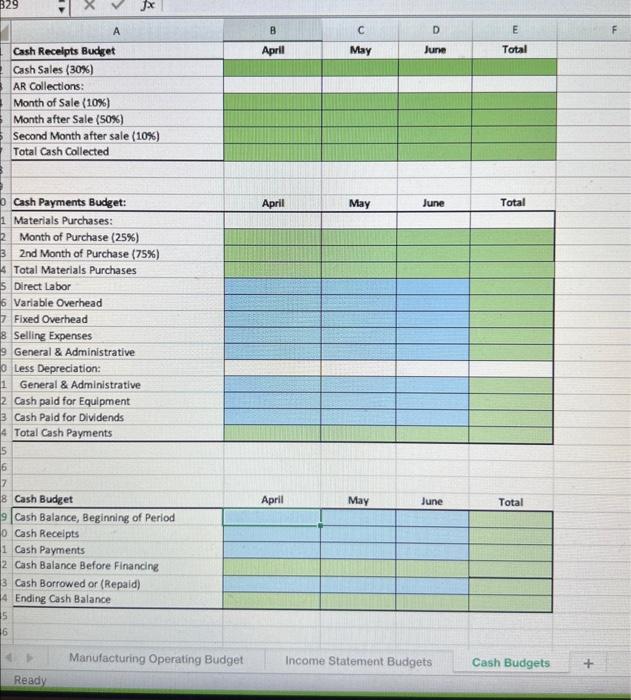 follows: In order to prevent stockouts they maintain an ending inventory at