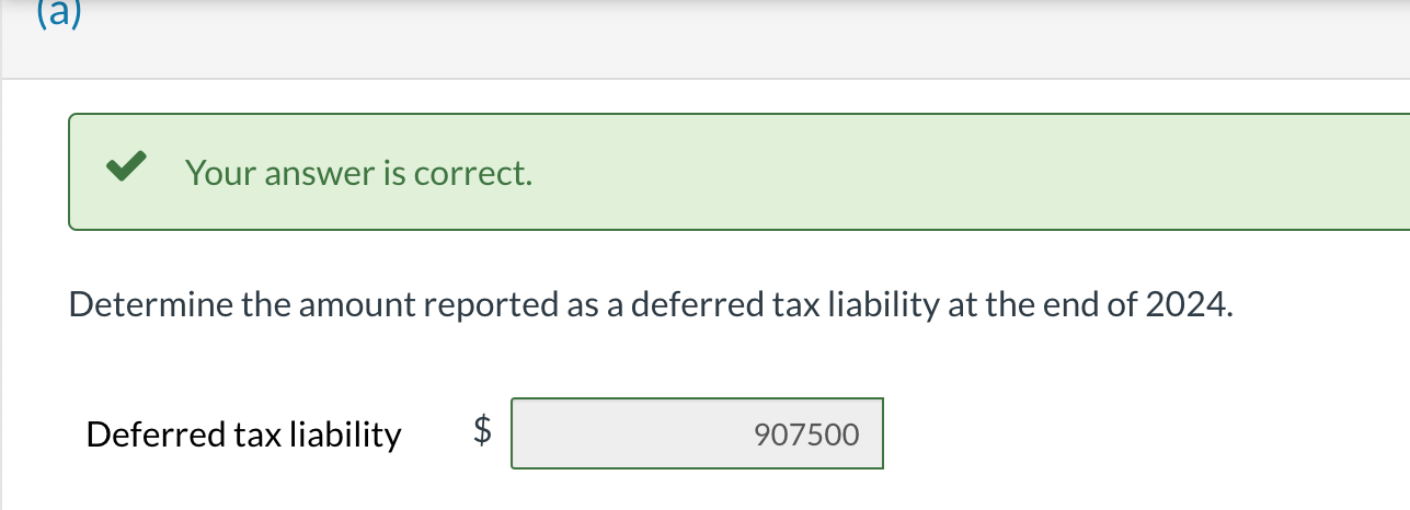beginning and end of 2024 is caused by a $3.63 million deferred