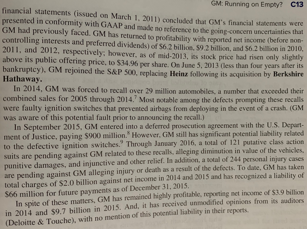 is truly an iconic American corp 1931 through 2008, GM was the