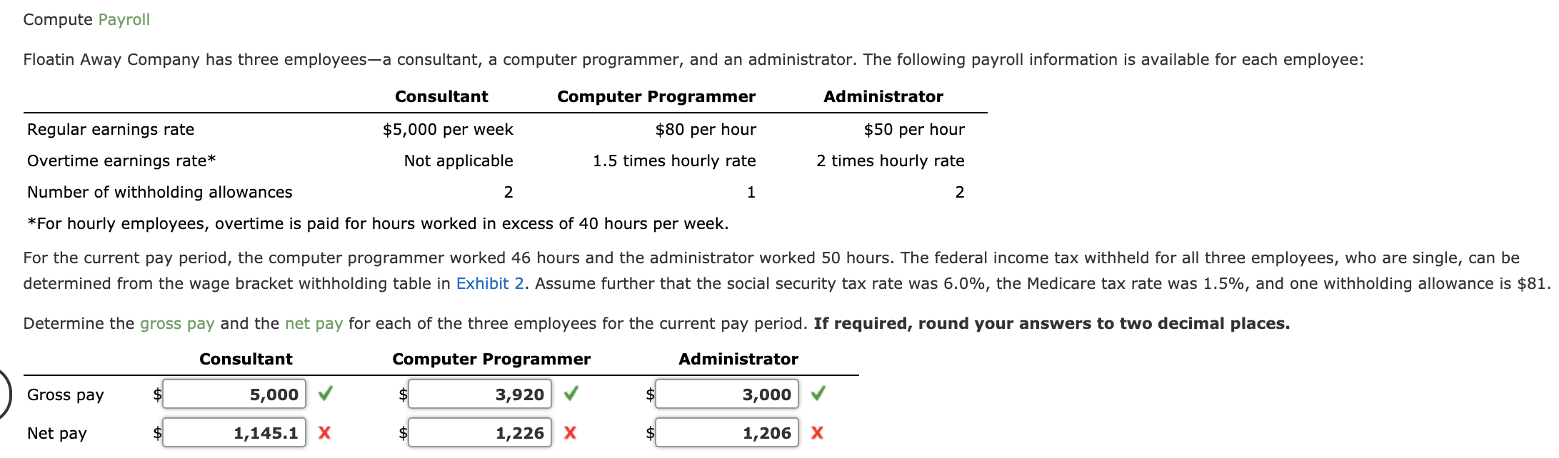 Tax Withholding* (For Wages Paid in 20Y6) TABLE 1-WEEKLY Payroll Period (a)