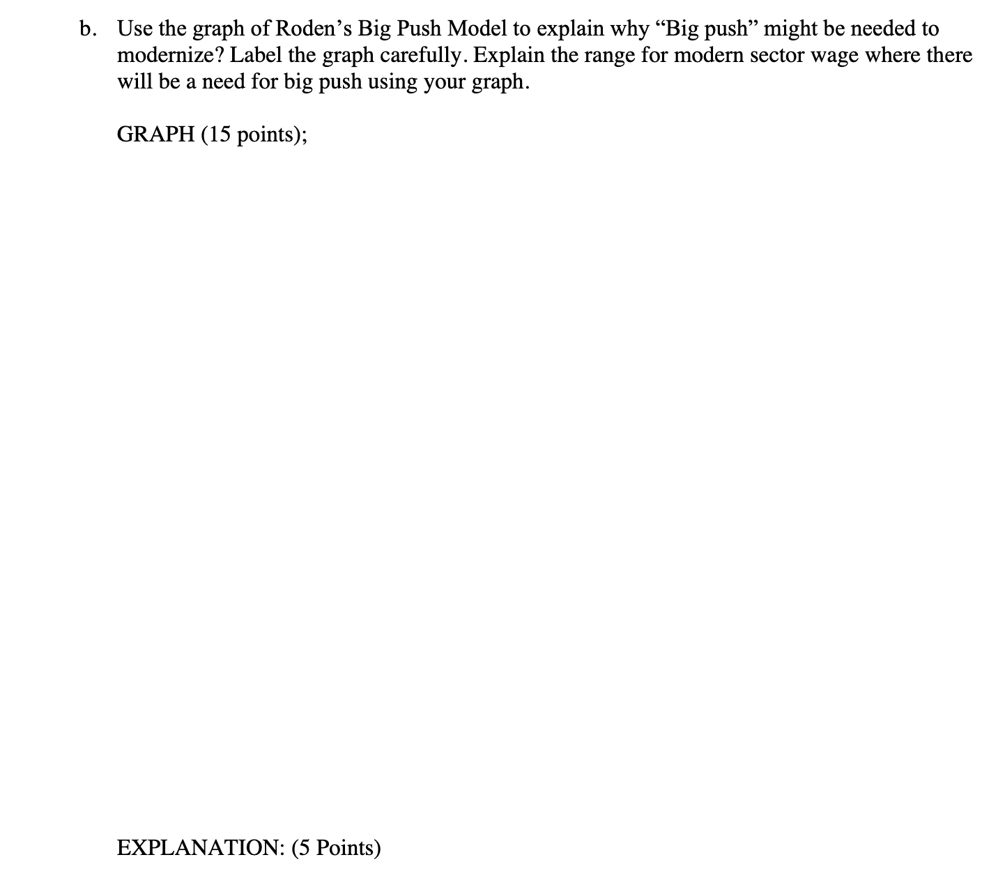 seen as one cause of underdevelopment. Explain using an example in a