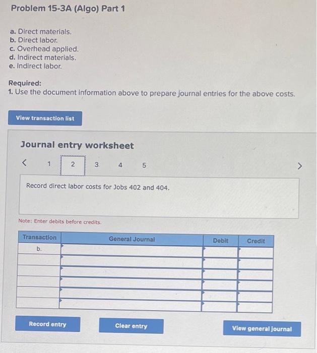 [The following information applies to the questions displayed below.] Bergo Bay's accounting
