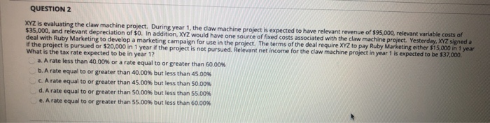 initial investment of $75,000 today. The project is then expected to produce