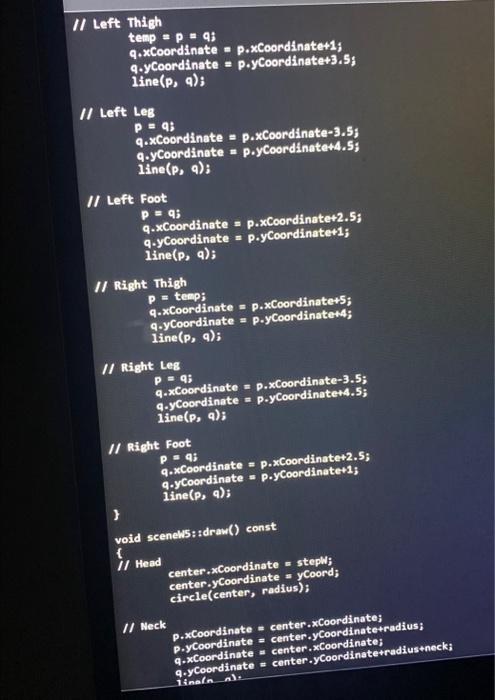 contenders according to the following rules: Start each contender at position (10,5)