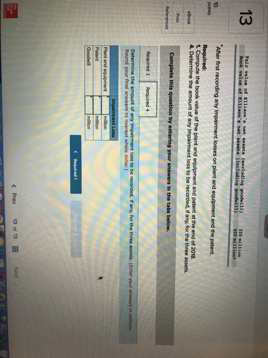 recelvables, and inventory, the following assets and their fair values were also