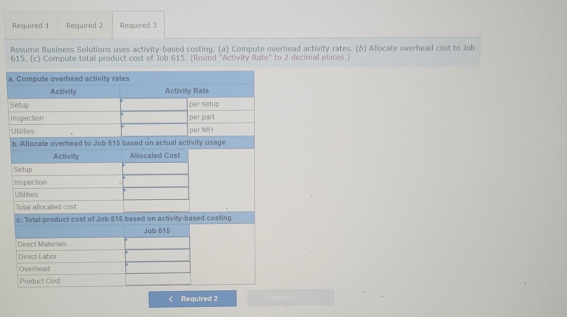 costs, and utility costs made up most of the company's overhead. Additional
