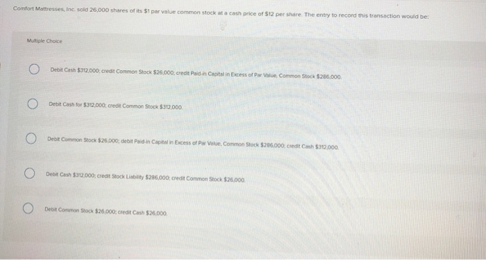 per share. Corporations may buy back their own stock for any of