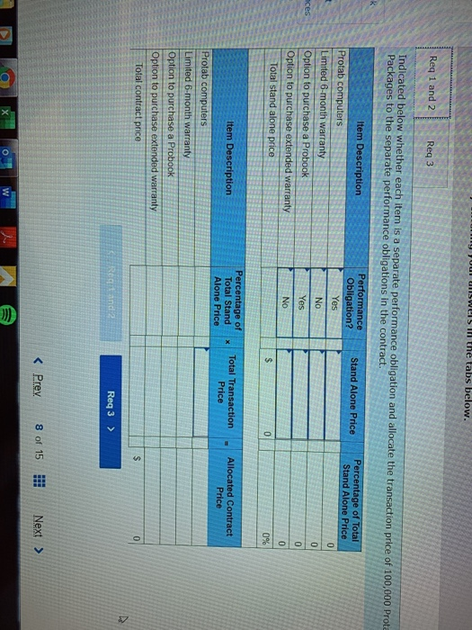 The $740 sales price of a Protab Package includes the following: One