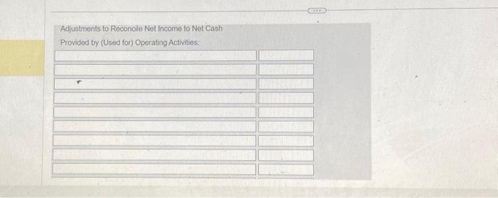 below. (Click the icon to view the comparative balance sheet) (i) (Click