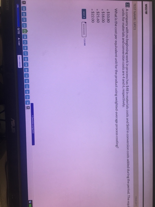  A company with no beginning work in process has $48 in