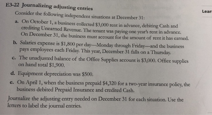 Gold Exchange paid cash of $57,600 for computers that are expected to