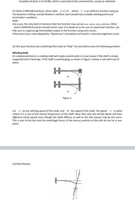  Complete all tasks in an M-file, which is executed at the