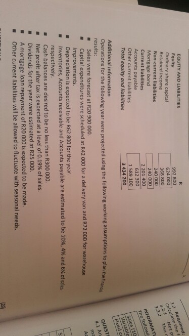 position as at 31 Dec 2018 d Statement of Financial Position as