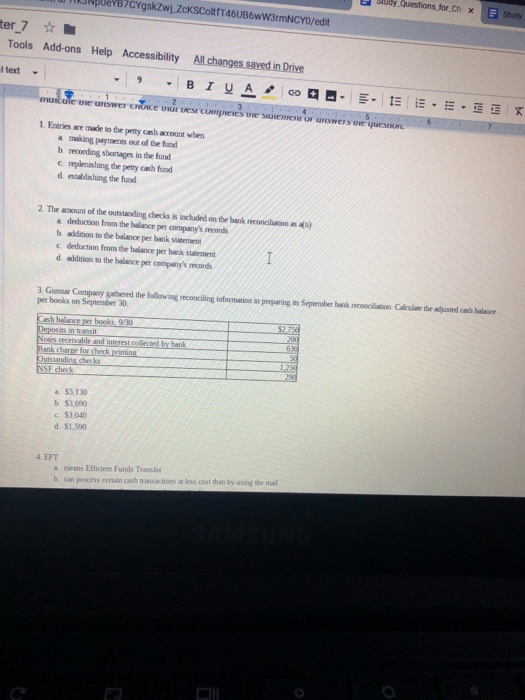  sua.Questions-for-Ch x Study er Tools Add-ons Help Accessibility All changes saved
