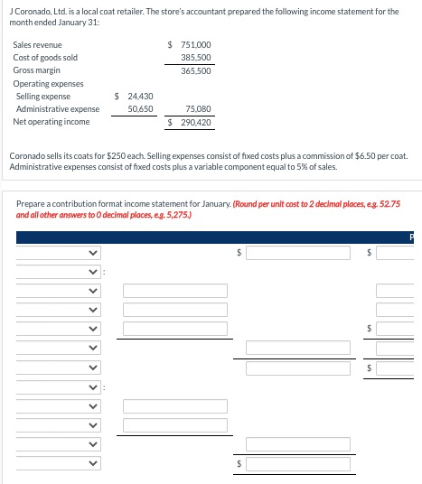  Please answer in the graphs format for clear understanding. Coronado, Ltd.