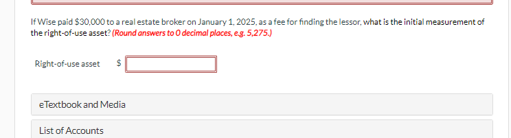  On January 1,2025, Nelson Co. leased a building to Wise Inc.