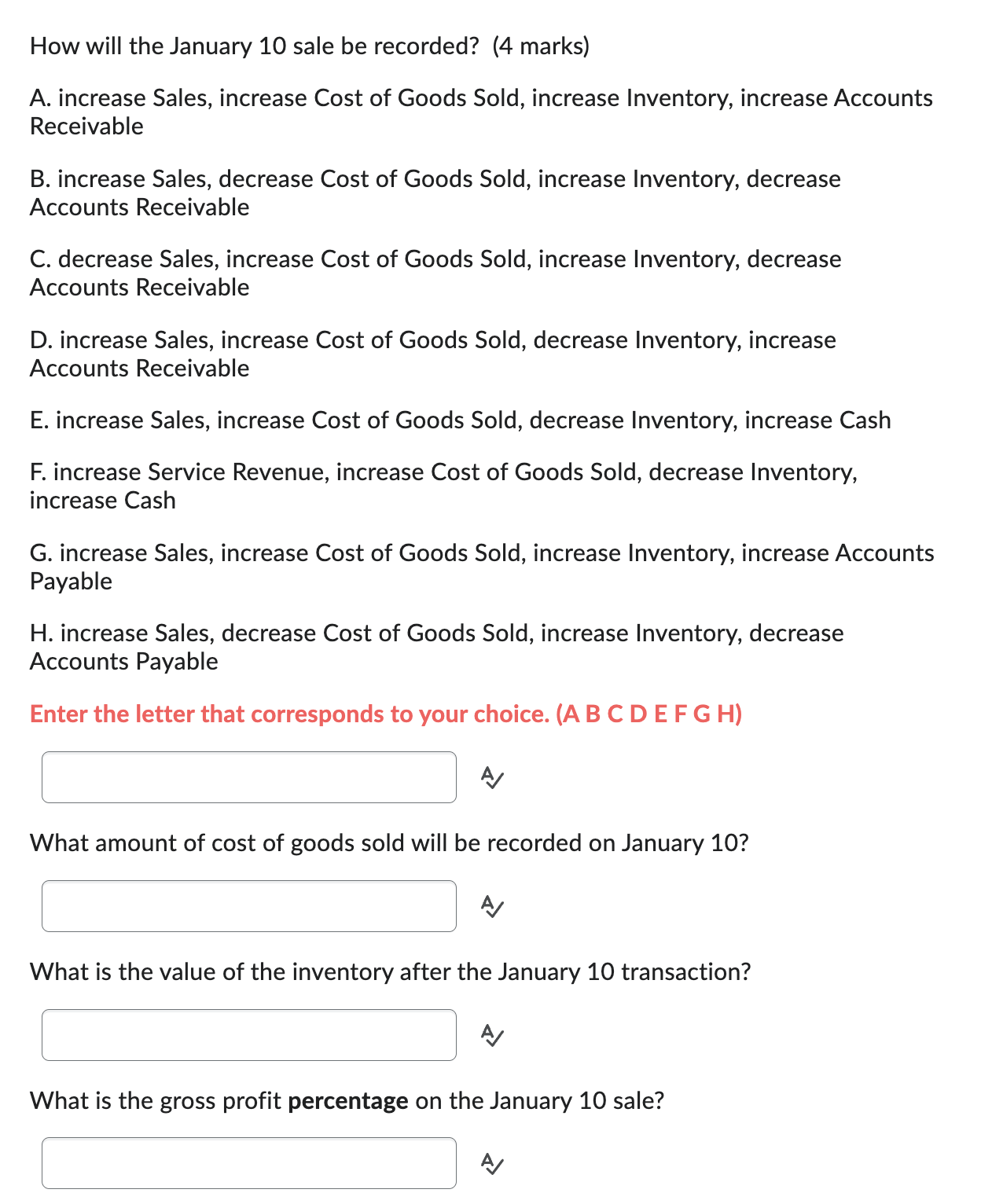 and FIFO. All purchases and sales are on account. REQUIRED: Use an