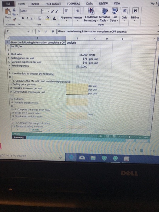 ts sales and expense data for the most recent penod. The Controller