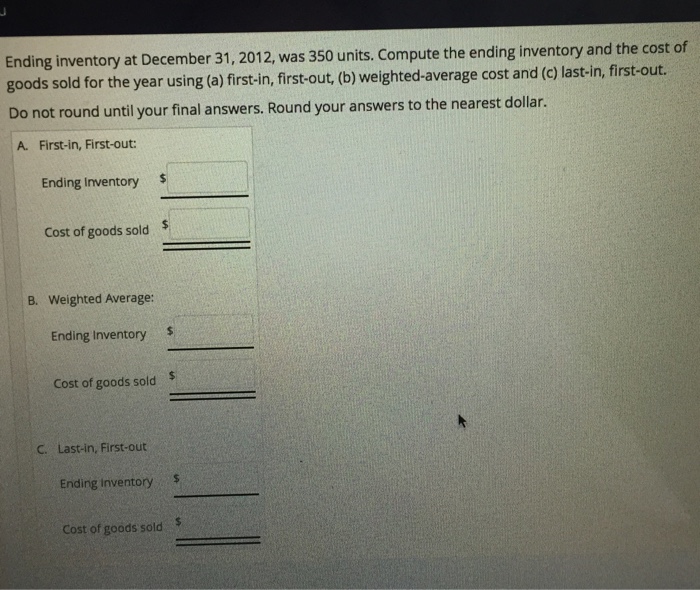 Marked out of 8.00 Flag question Inventory Costing Methods-Periodic Method The Toon